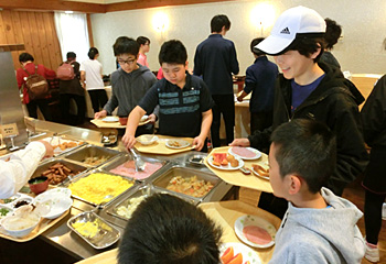 朝ご飯は、たくさん食べよう！