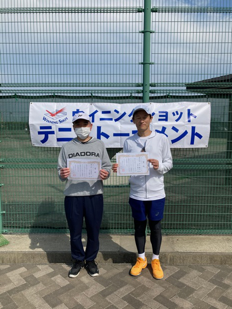 男子3位の大宮・井上ペア