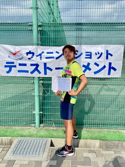 準優勝の佐藤順俊さん