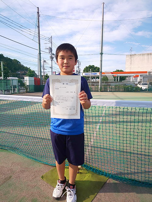 グリーンボールの部　準優勝