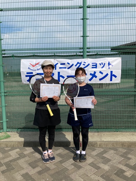 女子4位の北川・赤坂ペア