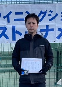 準優勝の岡武樹さん