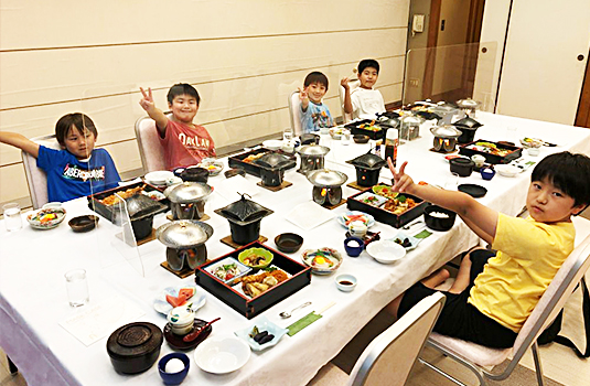 食べることも大事な練習