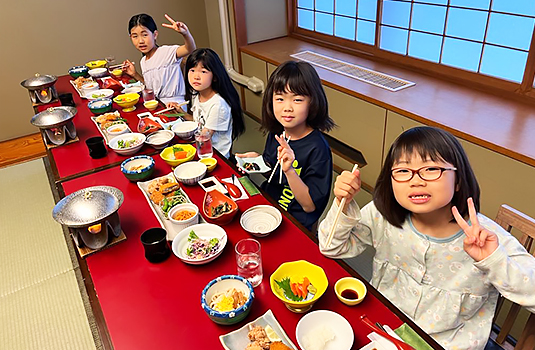 さんさ亭さん、いつもおいしい食事をありがとうございます♪