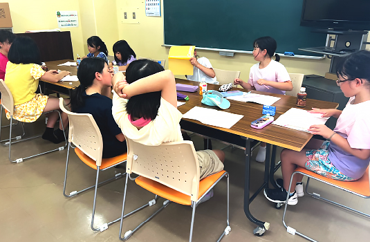 今回のキャンプはどうだったかな?テニスノートにまとめてみましょう。