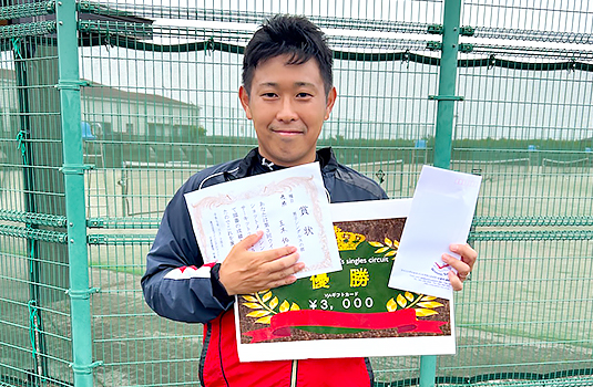 優勝の玉木佑昌さん