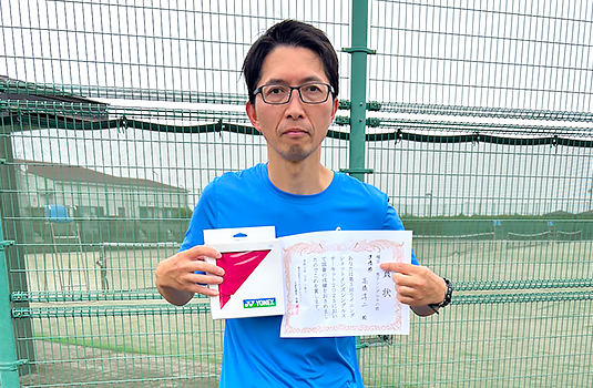 準優勝の高橋淳二さん