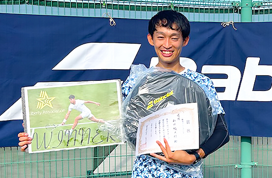 優勝の新井 駿太郎さん