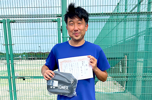 準優勝の鈴木隆史さん