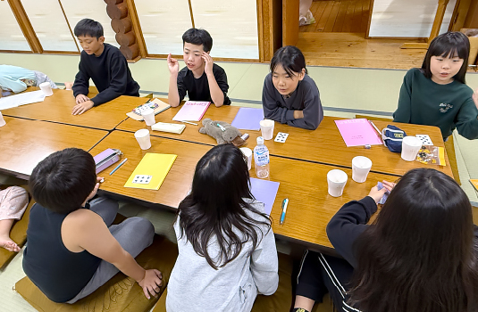 自己紹介タイム!自分のことを上手に紹介できるかな?