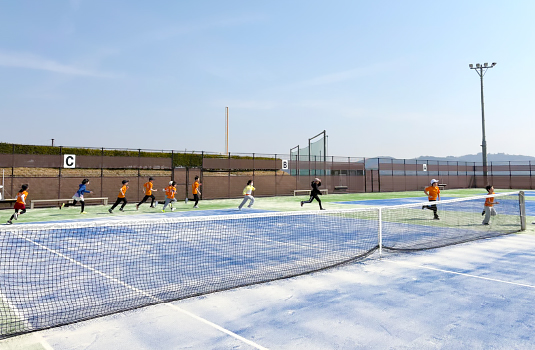 1日目は最高のテニス日和！2日間頑張ろう！