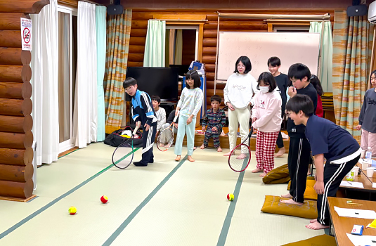 パットパットテニスで真剣勝負！盛り上がりましたね♪