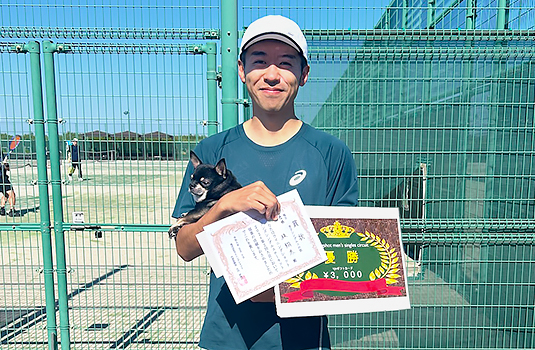 優勝の林翔太さん