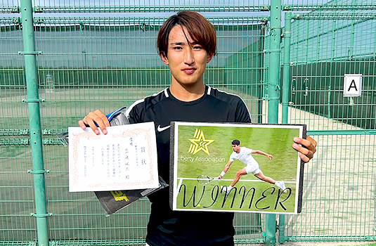 優勝 齋藤 颯太さん