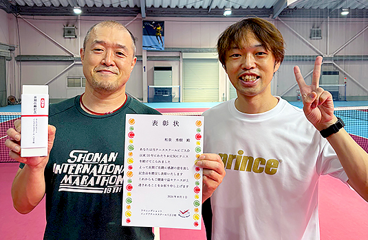 和泉さんと庄司コーチ