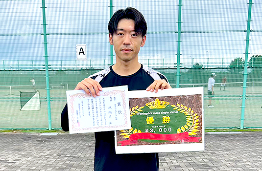 優勝の林翔太さん