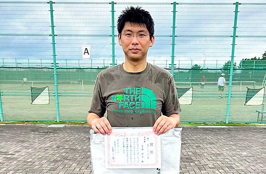 準優勝の曽根尚之さん