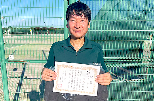 準優勝の油原恒紀さん